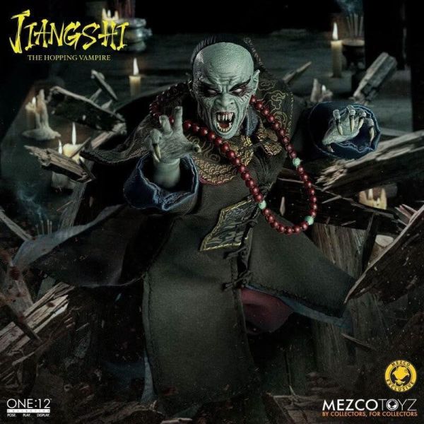 【史派克工廠】預購免運11月 MEZCO One:12 MEZ75520 Hopping Vampire 殭屍 可動人偶 MEZCO One:12 MEZ75520 Hopping Vampire 殭屍 可動人偶