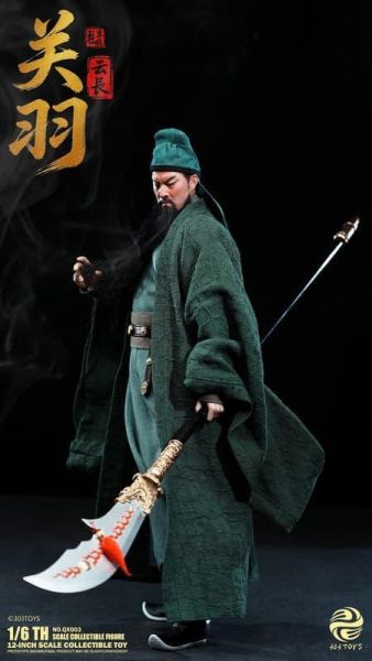 【史派克工廠】預購免運26年Q3 303TOYS 1/6 可動人偶 NO.QX003 關羽-雲長（輕享版） 0604 303TOYS 1/6 可動人偶 NO.QX003 關羽-雲長（輕享版）