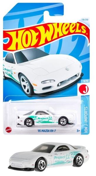 【史派克工廠】結單預購24年9月 Hot wheels 基本款 95 馬自達 RX-7 HXR10-9866 0802 Hot wheels 基本款 95 馬自達 RX-7 HXR10-9866