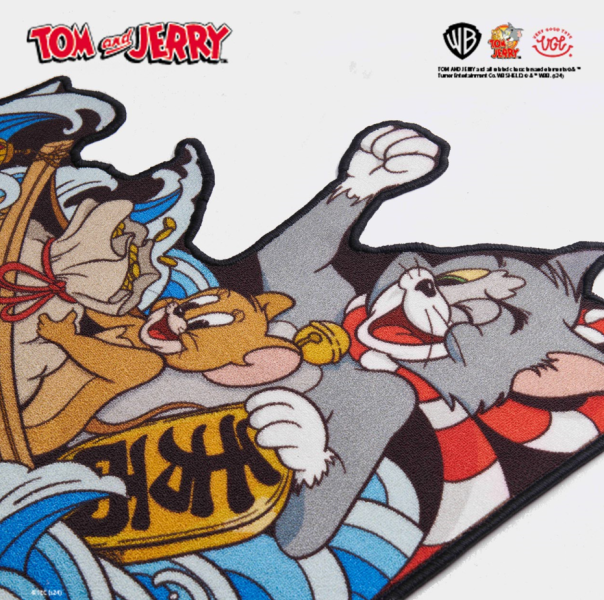 【史派克工廠】結單25年1月 VGT 華納兄弟探索 湯姆貓與傑利鼠 招財地毯 乘風破浪版 1219 VGT 華納兄弟探索 湯姆貓與傑利鼠 招財地毯 乘風破浪版