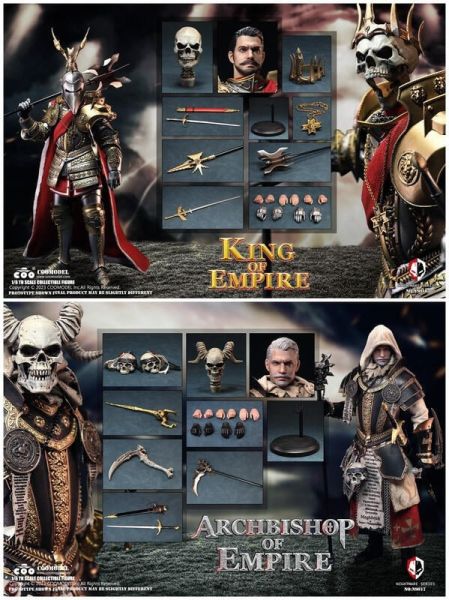 【史派克工廠】結單 預購Q4 COOMODEL 帝國之王 標準版 NS016 & 帝國主教 標準版 NS017 0822 COOMODEL 帝國之王 標準版 NS016 & 帝國主教 標準版 NS017