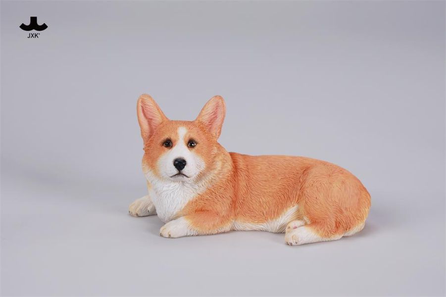 【史派克工廠】結單26年Q2 JXK JXK315 慵懶柯基 Lazy Corgi 動物模型 三色 0209 JXK JXK315 慵懶柯基 Lazy Corgi 動物模型 三色