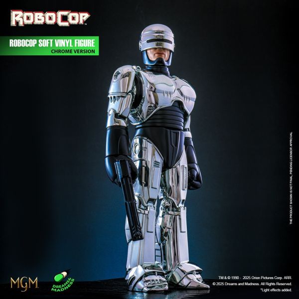 【史派克工廠】預購免運25年8月 MGM 26cm 鐵甲威龍 電鍍銀色版 戰損版 搪膠可動 0708 MGM 26cm 鐵甲威龍 電鍍銀色版 戰損版 搪膠可動