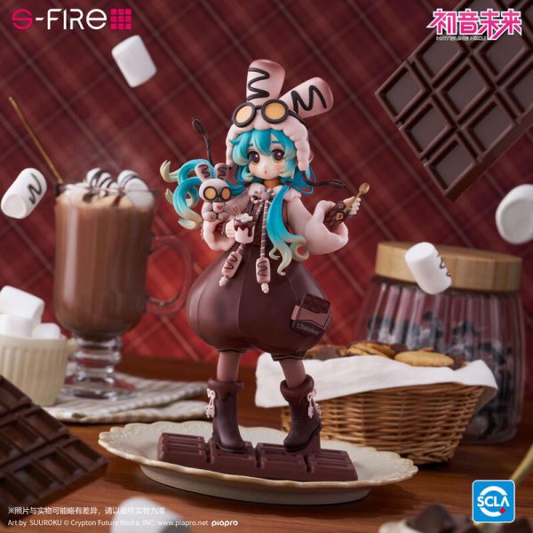 【史派克工廠】結單免運26年3月 SEGA S-FIRE 初音未來 MIKU 棉花糖熱可可Ver 0912 SEGA S-FIRE 初音未來 MIKU 棉花糖熱可可Ver