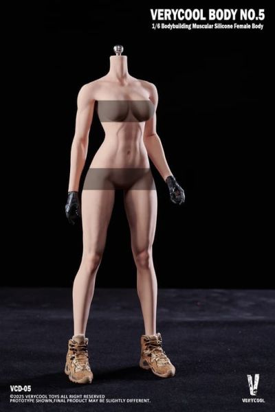 【史派克工廠】預購免運12月 VERYCOOL 1/6 鉑金矽膠女素體 健美肌肉體型 自然膚色 VCD-05B 1119 VERYCOOL 1/6 鉑金矽膠女素體 健美肌肉體型 自然膚色 VCD-05B