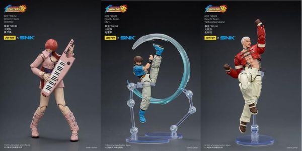 【史派克工廠】結單26年Q3 joytoy 暗源 格鬥天王 KOF98 1/18 大蛇隊 三款 0326 joytoy 暗源 格鬥天王 KOF98 1/18 大蛇隊 三款