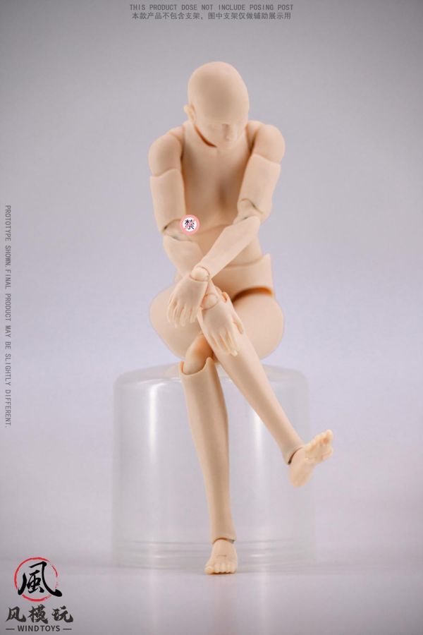 【史派克工廠】預購免運26年Q3 風模玩 WindToys 1/12 超模女素體 0327 風模玩 WindToys 1/12 超模女素體