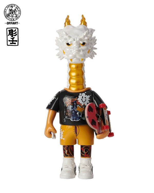 【史派克工廠】結單免運25年10月 OFFART X人中之龍ｘ鐵牛 18cm 白精汁龍 0822 OFFART X人中之龍ｘ鐵牛 18cm 白精汁龍