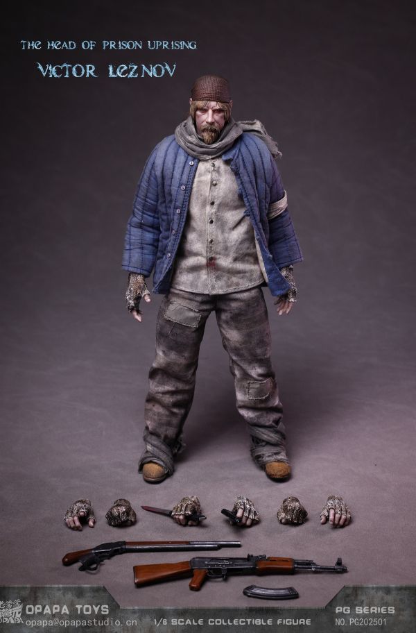 【史派克工廠】結單免運25年Q3 老爹潮玩OPAPA TOYS 1/6 維克多 雷澤諾夫 越獄頭領 0606 老爹潮玩OPAPA TOYS 1/6 維克多 雷澤諾夫 越獄頭領