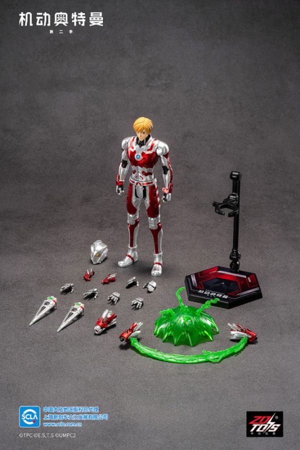 【史派克工廠】結單免運25年Q1 中動 機動超人力霸王 艾斯 7吋可動人偶 1206 中動 機動超人力霸王 艾斯 7吋可動人偶