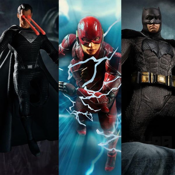 【史派克工廠】現貨 免運 MEZCO One:12 查克史奈德之正義聯盟 超人 蝙蝠俠 閃電俠 豪華3入組 MEZCO One:12 查克史奈德之正義聯盟 超人 蝙蝠俠 閃電俠 豪華3入組
