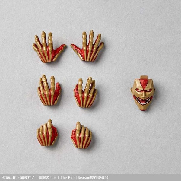 【史派克工廠】結單免運26年4月 海洋堂 驚奇山口式 進擊的巨人 鎧之巨人 萊納·布朗 一般版 再販 0926 海洋堂 驚奇山口式 進擊的巨人 鎧之巨人 萊納·布朗 一般版 再販