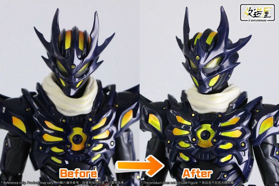 【史派克工廠】結單25年2月 改造屋 shf 假面騎士 Dread 多雷德 升級貼紙 0123 改造屋 shf 假面騎士 Dread 多雷德 升級貼紙