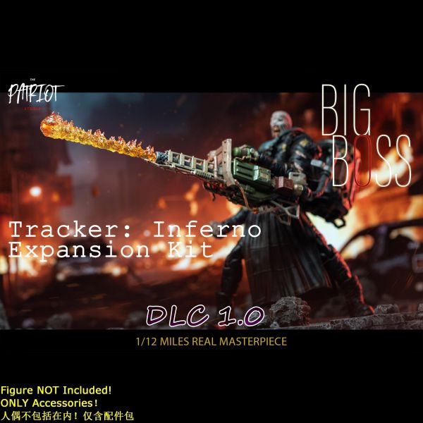 【史派克工廠】預購免運26年Q2 愛國者 Patriot 生化 BIG BOSS 追追 噴火器配件包 0323 愛國者 Patriot 生化 BIG BOSS 追追 噴火器配件包