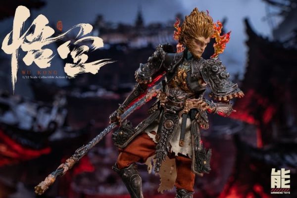 【史派克工廠】結單免運Q3 腕能 Wanneng Toys 1/12 悟空 原始設計可動人偶 SPT-001 0202 腕能 Wanneng Toys 1/12 悟空 原始設計可動人偶 SPT-001