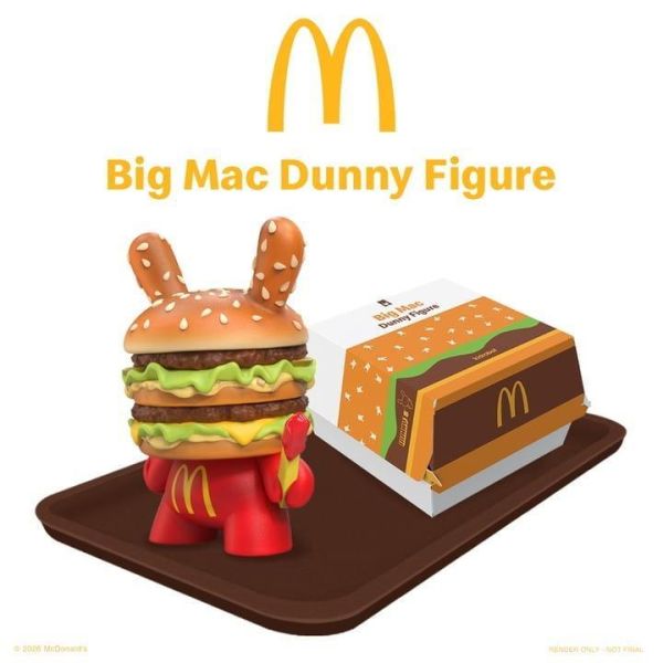 【史派克工廠】結單 27年4月 NECA 麥當勞 McDonald's 大麥克 DUNNY 8吋公仔 0903 NECA 麥當勞 McDonald's 大麥克 DUNNY 8吋公仔