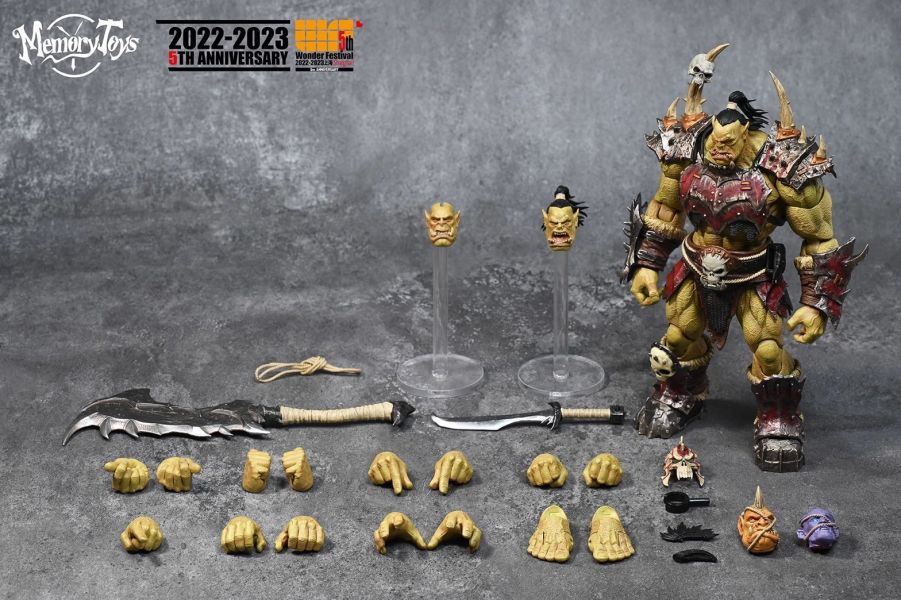 【史派克工廠】結單免運24年12月 memory toys 半獸人 賞金獵人 莫洛克 獸人戰士 上海 WF限定版 1129 memory toys 半獸人 賞金獵人 血手 莫洛克 獸人戰士 上海 WF限定版