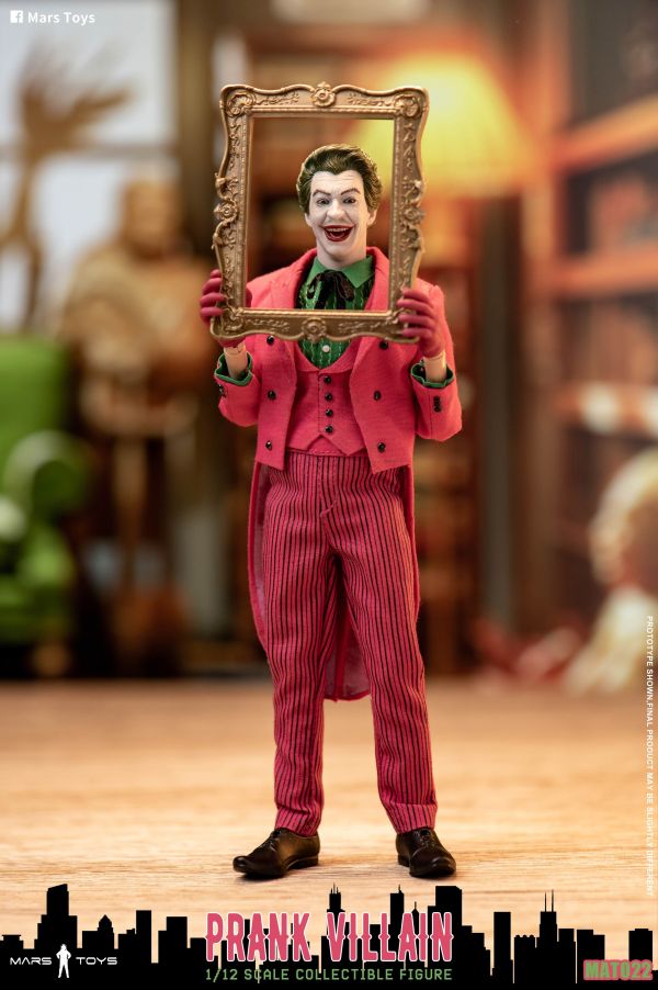 【史派克工廠】結單 預購免運Q2 Mars Toys 惡作劇 惡棍 小丑 1996 1/12布衣 可動 MAT022 0131 Mars Toys 惡作劇 惡棍 小丑 1996 1/12布衣 可動 MAT022
