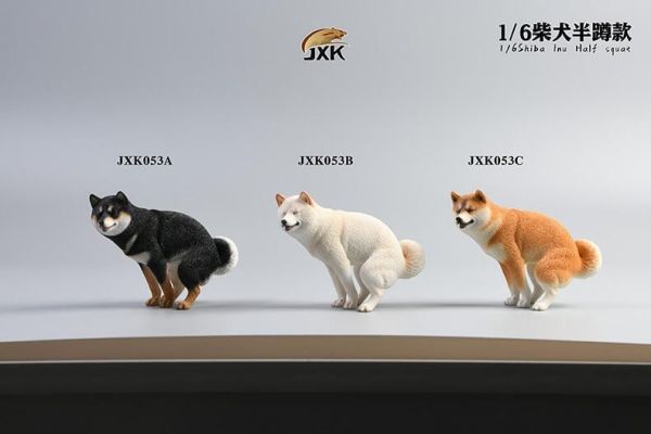 【史派克工廠】(現貨) JXK JXK053 JXK054 1/6 柴犬 動物狗模型 GK JXK JXK053 JXK054 1/6 柴犬 動物狗模型 GK