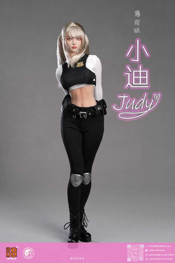 【史派克工廠】結單免運25年Q3 I8TOYS 1/6薄荷口味 小迪Judy 頭雕服飾套裝i8-C010-B款 0725 I8TOYS 1/6薄荷口味 小迪Judy 頭雕服飾套裝i8-C010-B款