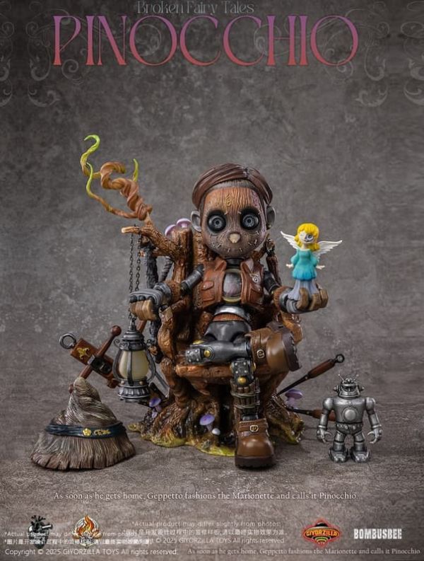 【史派克工廠】預購免運Q2 GIYORZILLA TOYS A001 1/6 破碎的童話 匹諾曹 皮諾丘 可動 0224 GIYORZILLA TOYS A001 1/6 破碎的童話 匹諾曹 皮諾丘 可動