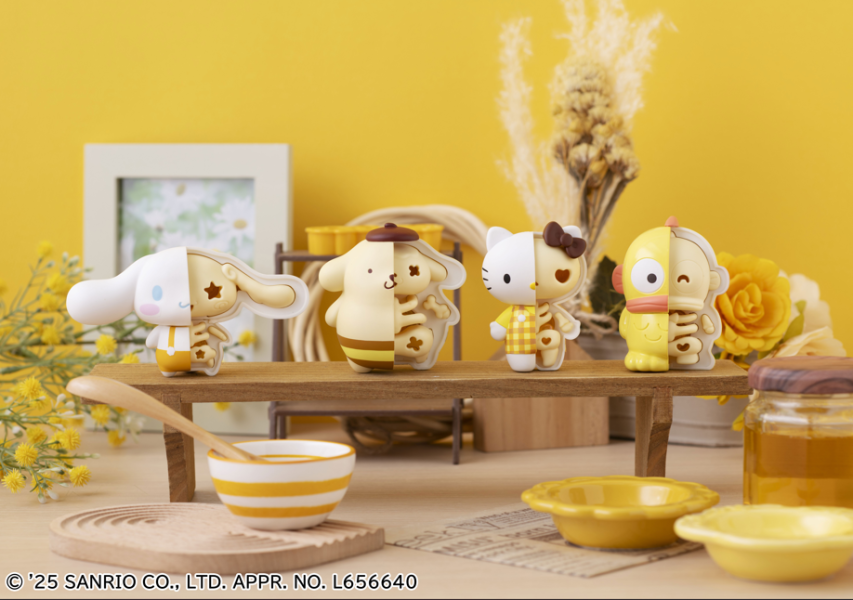 【史派克工廠】預購免運26年4月 MH 三麗鷗 解體拼圖 盲盒 蜂蜜系列 一中盒4入 1104 MH 三麗鷗 解體拼圖 盲盒 蜂蜜系列 一中盒4入