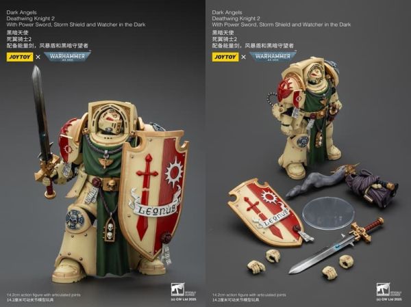 【史派克工廠】預購25年11月 joytoy 暗源 黑暗天使 死翼騎士 配備能量劍風暴盾和傳送信標戰錘 終結者 1009 joytoy 暗源 黑暗天使 死翼騎士 配備能量劍風暴盾和傳送信標戰錘 終結者