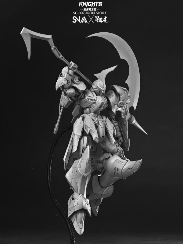 【史派克工廠】結單免運24年12月 SNAA 1/144 圓桌騎士團 鋼鐮 凱IRON SICKLE 組裝模型 1213 SNAA 1/144 圓桌騎士團 鋼鐮 凱IRON SICKLE 組裝模型