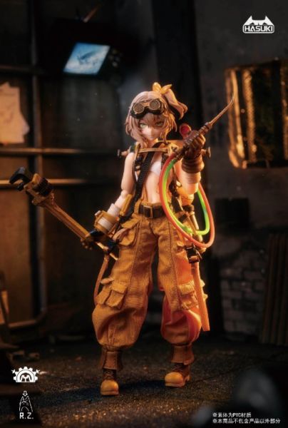 【史派克工廠】結單 預購Q3 HASUKI神貓跳動Pocket Art 1/12 PA007 機械師 菲歐娜 菲奧娜 0329 HASUKI神貓跳動Pocket Art 1/12 PA007 機械師 菲歐娜 菲奧娜