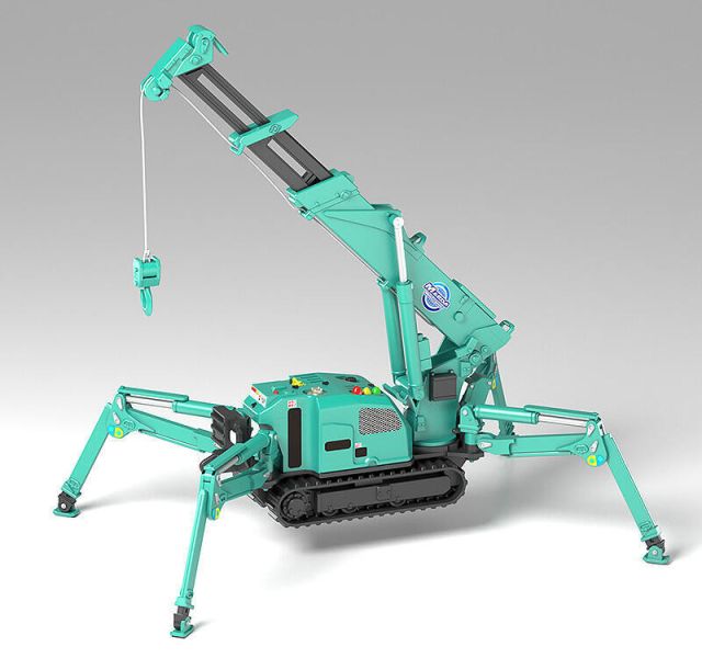 【史派克工廠】預購25年10月 GSC 組裝模型 MODEROID 前田製作所 蜘蛛吊車 綠色 1/20 0529 GSC 組裝模型 MODEROID 前田製作所 蜘蛛吊車 綠色 1/20