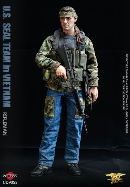 【史派克工廠 】 結單免運25年Q4 禦戰道 1/6 越戰美軍海豹部隊 步槍手 UD9055 0825 禦戰道 1/6 越戰美軍海豹部隊 步槍手 UD9055
