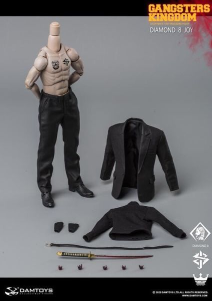 【史派克工廠】結單 預購Q1 DAMTOYS 1/6 黑幫王國--方塊8 喬伊/JOY 可動人偶 #GK028 B款 0630 DAMTOYS 1/6 黑幫王國--方塊8 喬伊/JOY 可動人偶 #GK028 B款