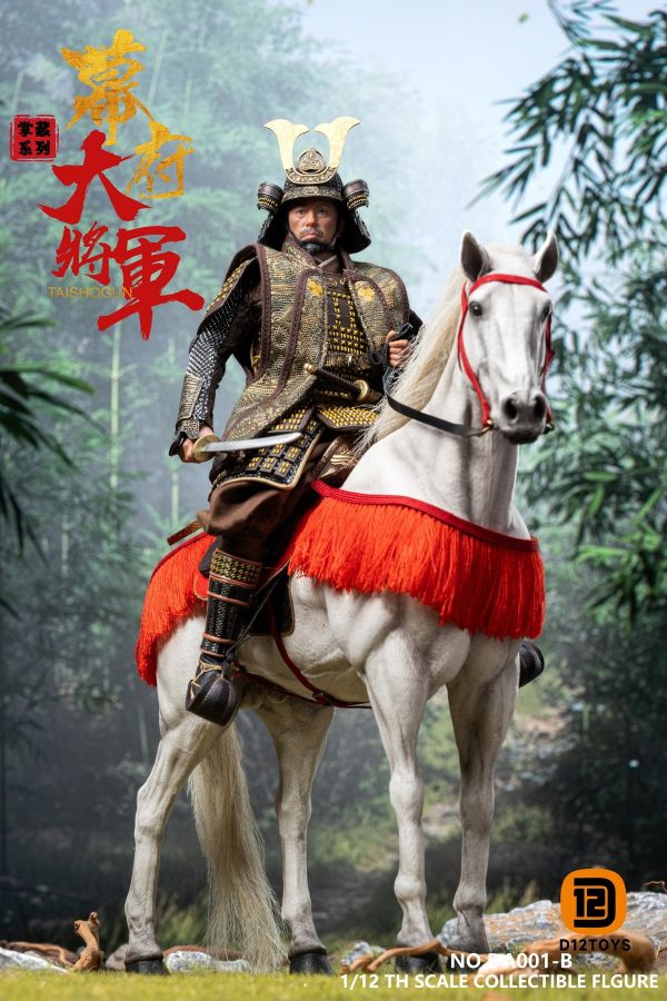 【史派克工廠】預購免運25年Q4 D12TOYS 1/12 掌藏系列 幕府將軍 標準版DA001 豪華人馬旗版 0602 D12TOYS 1/12 掌藏系列 幕府將軍 標準版DA001 豪華人馬旗版