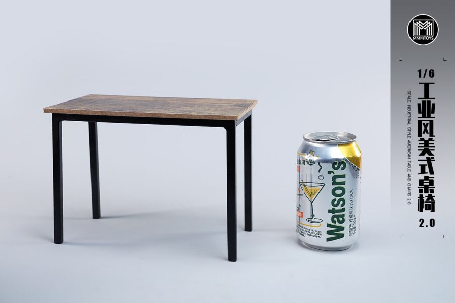 【史派克工廠】結單24年Q4 MMMTOYS 1/6 工業風美式桌椅2.0 M2416 適配12吋可動人偶 1011 MMMTOYS 1/6 工業風美式桌椅2.0 M2416 適配12吋可動人偶