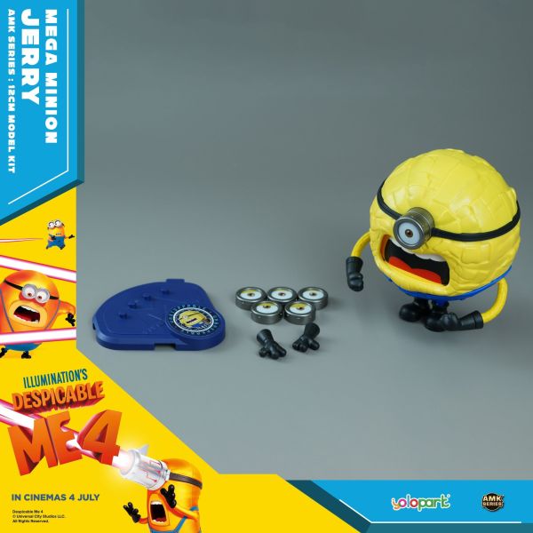 【史派克工廠】現貨 yolopark AMK 神偷奶爸4 小小兵 SUPERJERRY 12cm yolopark AMK 神偷奶爸4 SUPERJERRY 12cm 小小兵