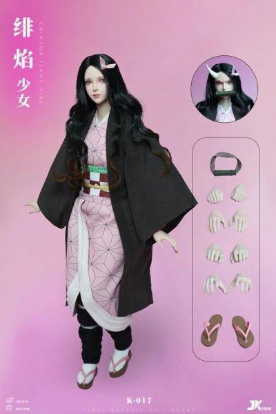 【史派克工廠】結單 免運26年Q4 JKTOYS 1/6 緋焰少女 可動人偶 K-017 0921 JKTOYS 1/6 緋焰少女 可動人偶 K-017
