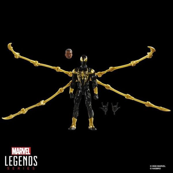 【史派克工廠】預購26年6月 孩之寶 漫威傳奇6吋人物 - Iron Spider Aaron Davis 0512 孩之寶 漫威傳奇6吋人物 - Iron Spider Aaron Davis