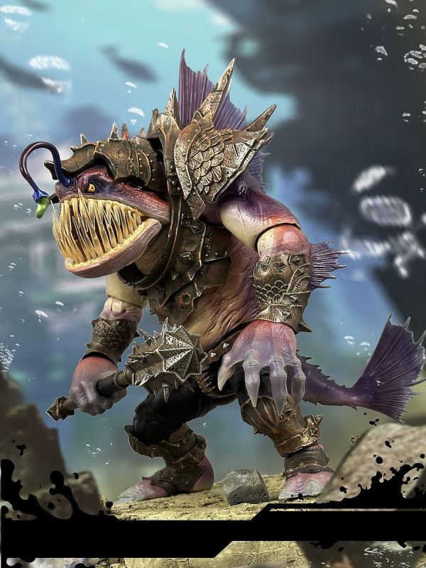 【史派克工廠】結單免運24年11月 Fury 狂怒工作室 山海魔神錄 燈籠魚 普通上色版 7吋 可動人偶 1014 Fury 狂怒工作室 山海魔神錄 燈籠魚 普通上色版 7吋 可動人偶