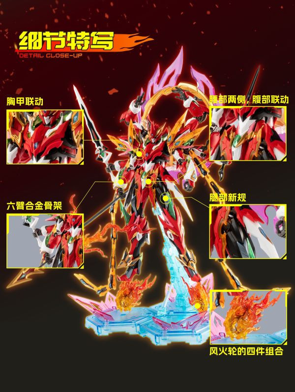 【雙11專屬】現貨免運 代理 摩動核 挪吒 哪吒 星甲魂將傳 超可動 MNP-XH04 天英星 三壇海會 X1229 摩動核 星甲魂將傳 超可動 組裝 MNP-XH04 天英星 三壇海會 哪咤