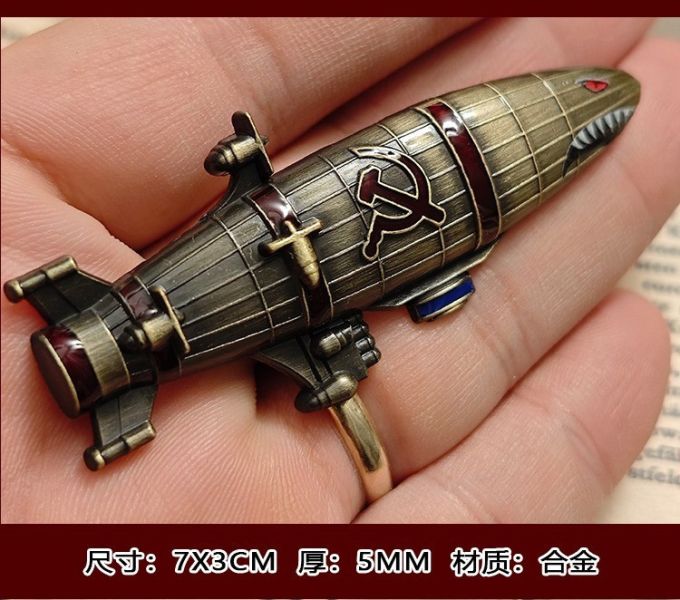 【史派克工廠】結單25年4月 紅色警戒2 基洛夫空艇 金屬 冰箱貼 胸章 0418 紅色警戒2 基洛夫空艇 金屬 冰箱貼 胸章