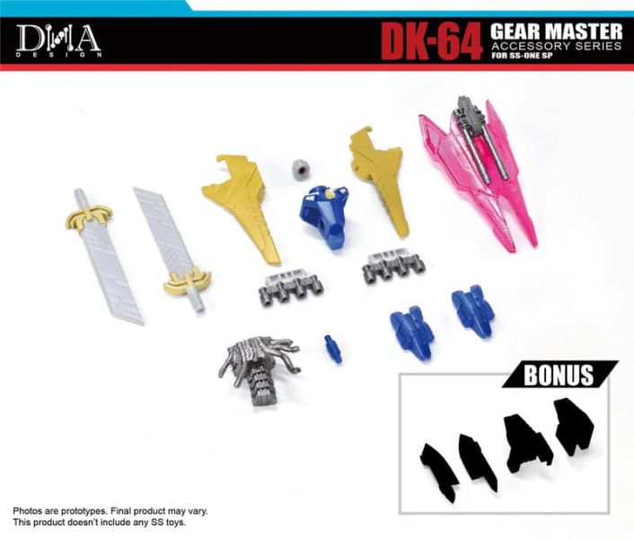 【史派克工廠】結單10月 DNA DK-64 變形金剛 SS ONE 源起 SERGEANT御天至尊 配件包 0804 DNA DK-64 變形金剛 SS ONE 源起 SERGEANT御天至尊 配件包