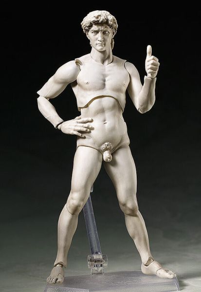 【史派克工廠】結單26年4月 代理版 Figma 桌上美術館 大衛像 可動 完成品 0630 代理版 Figma 桌上美術館 大衛像 可動 完成品