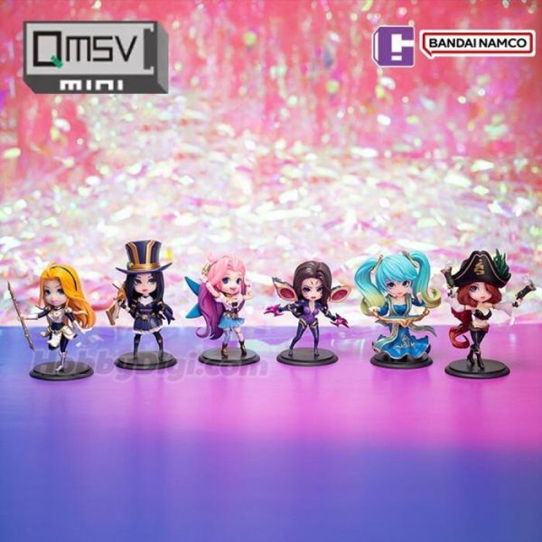 【史派克工廠】結單24年12月 萬代 GALS POP:英雄聯盟迷你盲盒 全8款 1中盒6入 1126 萬代 GALS POP:英雄聯盟迷你盲盒 全8款 1中盒6入