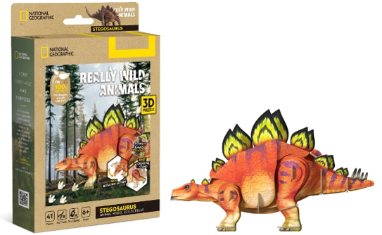 【史派克工廠】預購26年4月 CubicFun 國家地理 恐龍系列 環保立體紙模 3D拼圖 4款 0304 CubicFun 國家地理 恐龍系列 環保立體紙模 3D拼圖