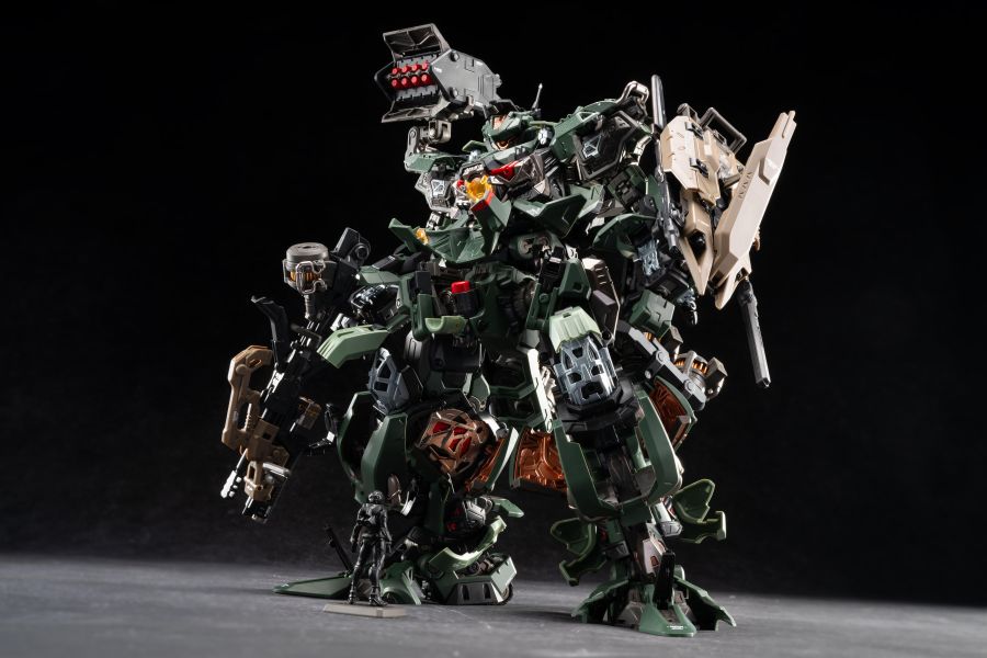 【史派克工廠】預購免運Q2代理 摩動核 赤熱五星 忠勇級 六五式戟虎II型突擊型 超可動組裝MNP-CR02A 0417 摩動核 赤熱五星 忠勇級 六五式戟虎II型突擊型 超可動組裝MNP-CR02A