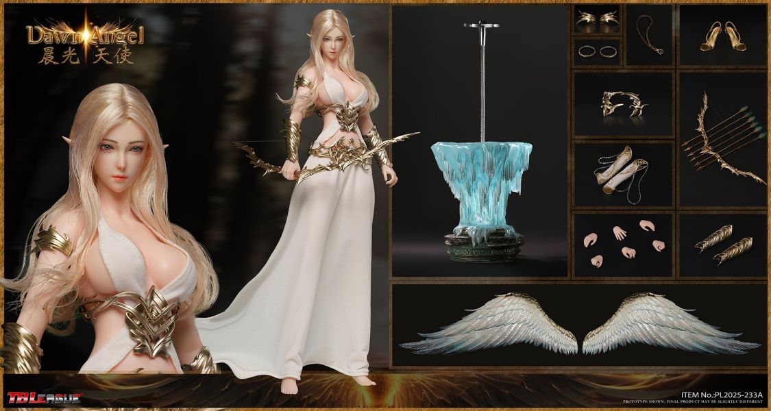 【史派克工廠】預購免運25年12月 TBLeague 1/6 晨光天使 白色 PL2025-233A 1119 TBLeague 1/6 晨光天使 白色 PL2025-233A