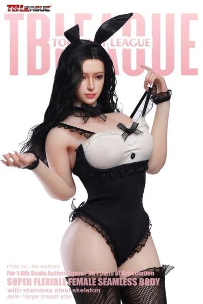 【史派克工廠】預購免運26年Q2 TBLeague 1/6 全新鉑金矽膠 兔女郎含頭雕 白膚 2版 0225 TBLeague 1/6 全新鉑金矽膠 兔女郎含頭雕 白膚 2版