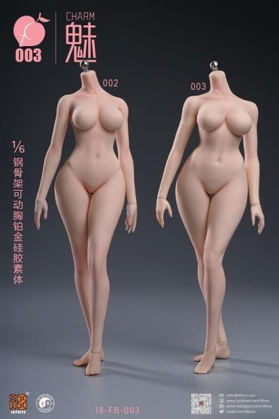 【史派克工廠】結單 免運27年Q1 I8TOYS 1/6 可動胸素體 & 非可動胸版本 0922 I8TOYS 1/6 可動胸素體 & 非可動胸版本