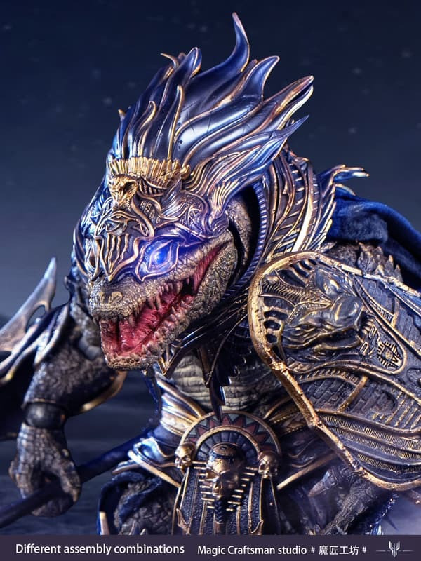【史派克工廠】預購免運26年Q3 魔匠工坊 亂神殿系列 原創鱷魚 埃及 索貝克 荒漠巨鱷 1/12 可動 0206 魔匠工坊 亂神殿系列 原創鱷魚 埃及 索貝克 荒漠巨鱷 1/12 可動