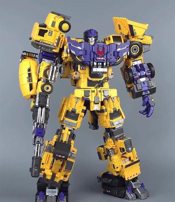 【史派克工廠】結單免運25年Q3 機械入侵GIANT LEGION 巨型軍團 黃色 重型建造者 六合體 大力神 0529 機械入侵GIANT LEGION 巨型軍團 黃色 重型建造者 六合體 大力神